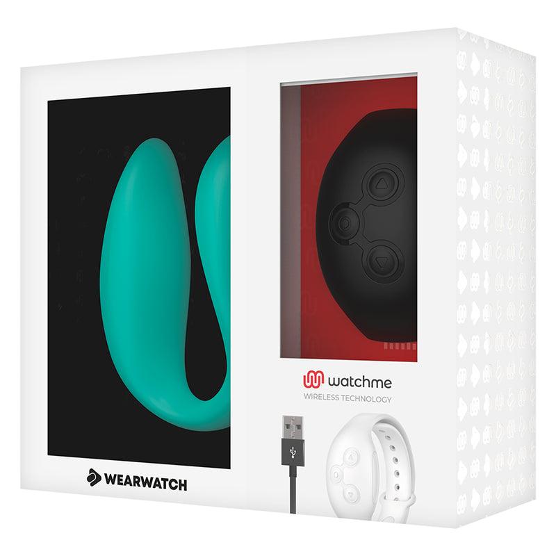 WEARWATCH VIBRADOR DE TECNOLOGIA DUPLA WATCHME AQUAMARINE JET