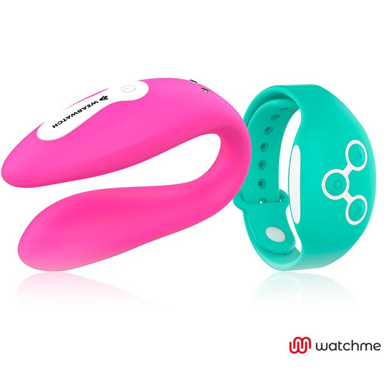 WEARWATCH VIBRADOR WATCHME DE TECNOLOGIA DUPLA FuCSIA aGUA DO MAR