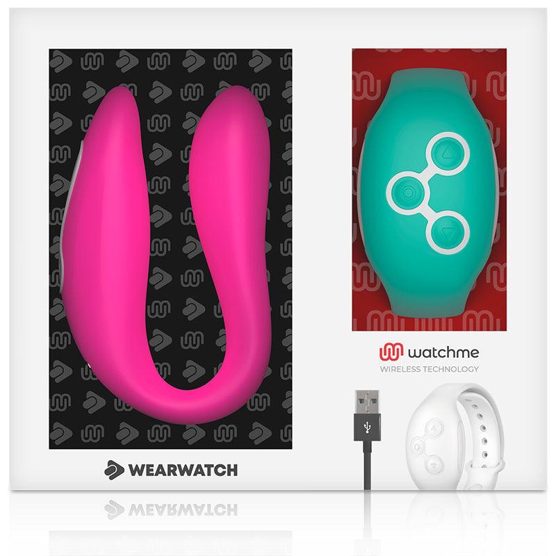 WEARWATCH VIBRADOR WATCHME DE TECNOLOGIA DUPLA FuCSIA aGUA DO MAR