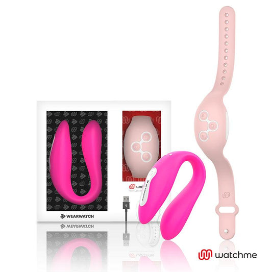 WEARWATCH VIBRADOR WATCHME DUAL TECHNOLOGY FuCSIA ROSA