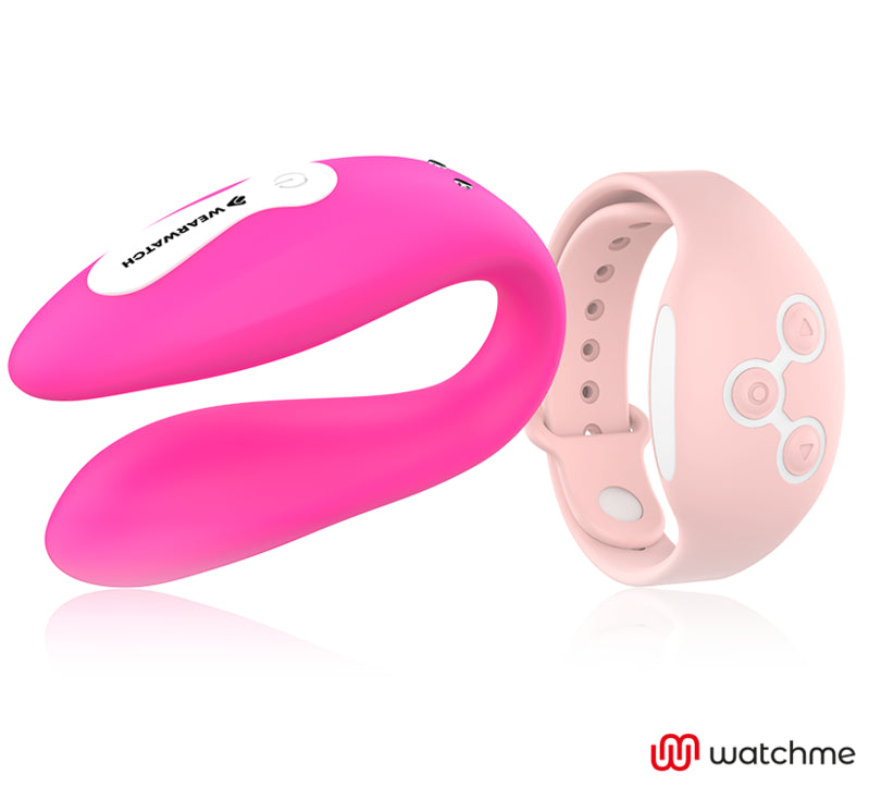 WEARWATCH VIBRADOR WATCHME DUAL TECHNOLOGY FuCSIA ROSA