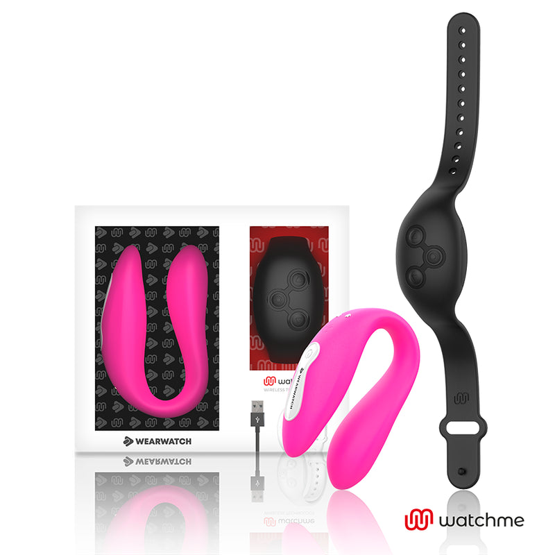 WEARWATCH VIBRADOR WATCHME DUAL TECHNOLOGY FuCSIA AZABACHE