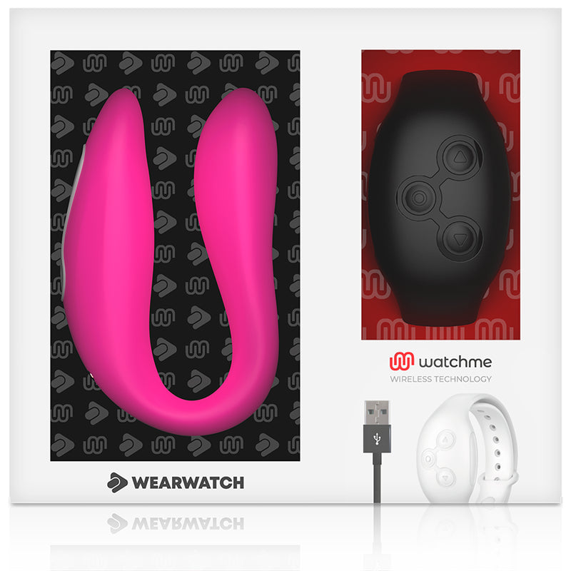 WEARWATCH VIBRADOR WATCHME DUAL TECHNOLOGY FuCSIA AZABACHE