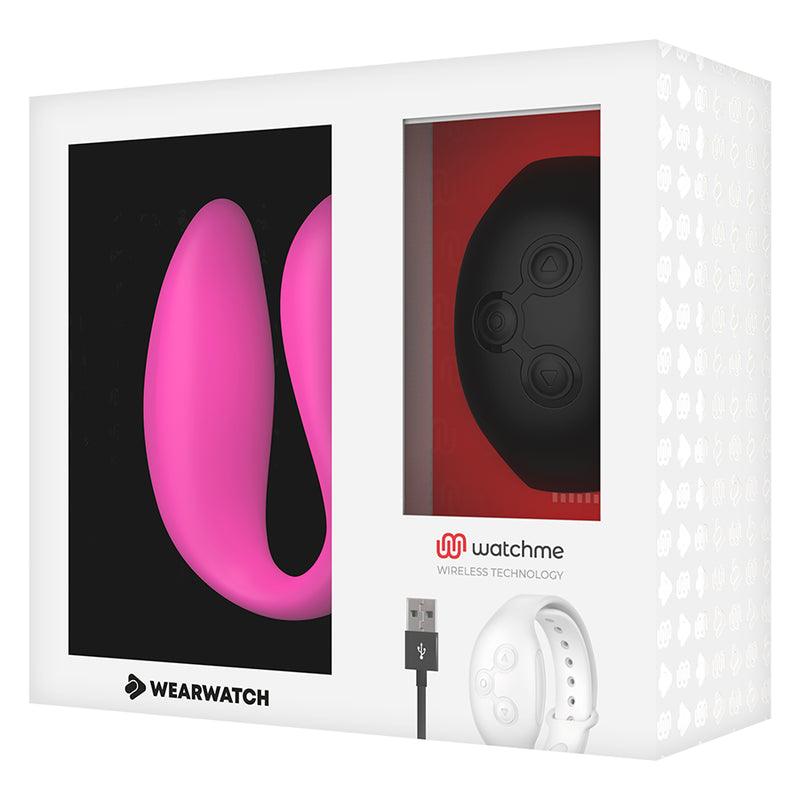 WEARWATCH VIBRADOR WATCHME DUAL TECHNOLOGY FuCSIA AZABACHE