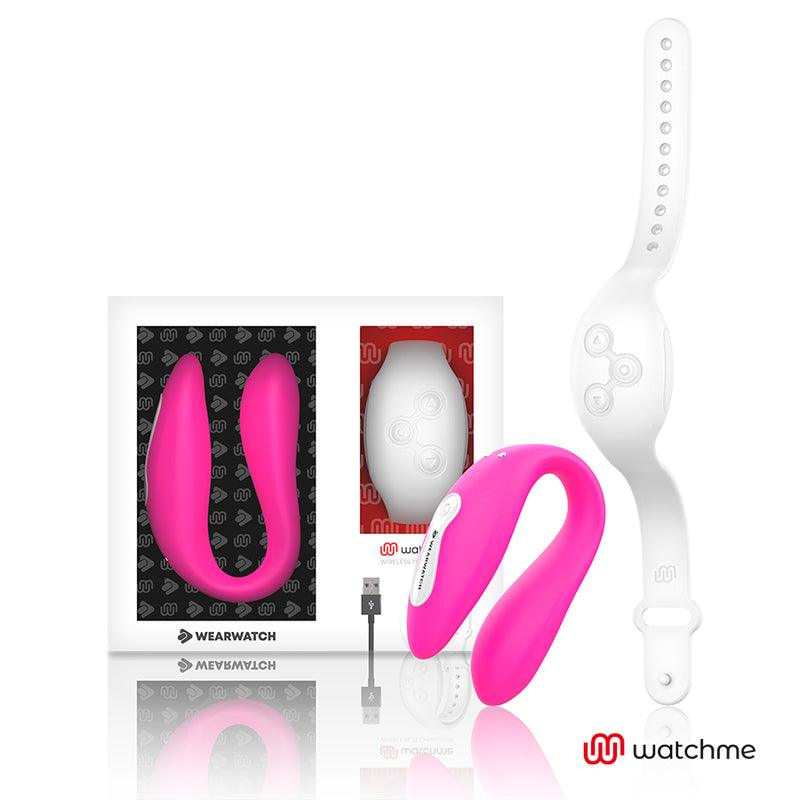 WEARWATCH VIBRADOR WATCHME DUAL TECHNOLOGY FuCSIA NEVE