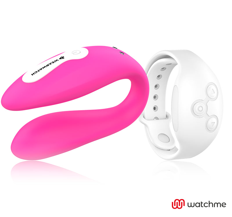 WEARWATCH VIBRADOR WATCHME DUAL TECHNOLOGY FuCSIA NEVE