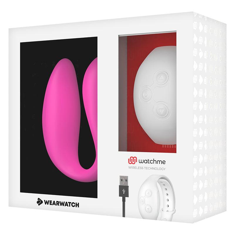 WEARWATCH VIBRADOR WATCHME DUAL TECHNOLOGY FuCSIA NEVE