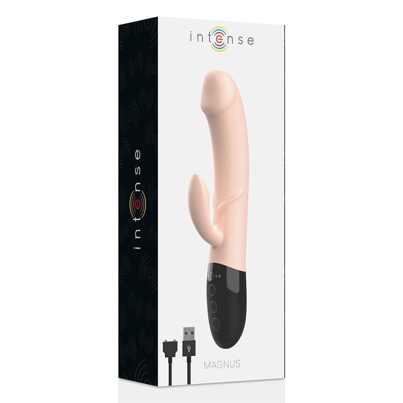 INTENSE VIBRADOR RECARREGVEL MAGNUS DUAL NATURAL