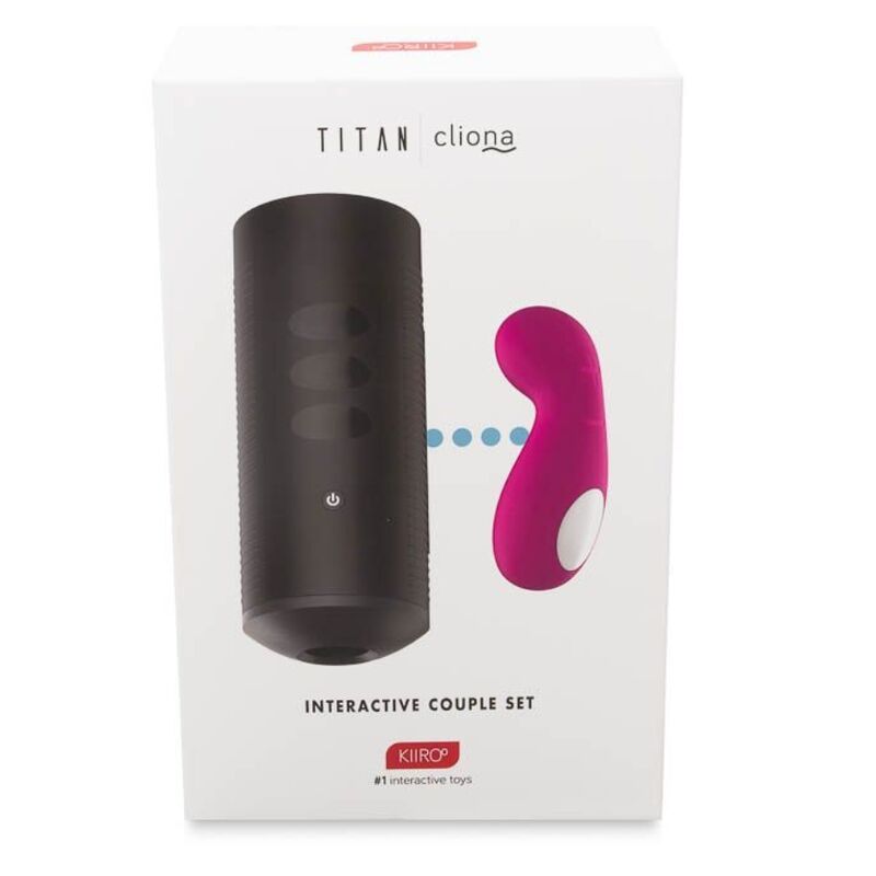 KIIROO CONJUNTO CASAIS TITAN E CLIONA LILAC