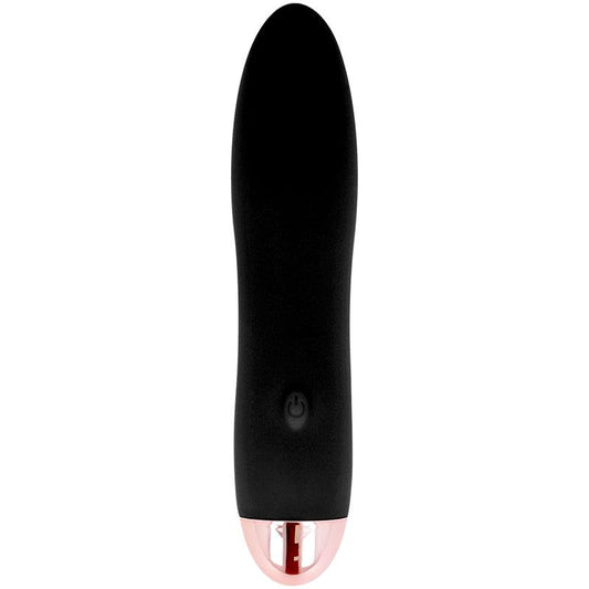 DOLCE VITA VIBRADOR RECARREGaVEL QUATRO PRETO 7 VELOCIDADES