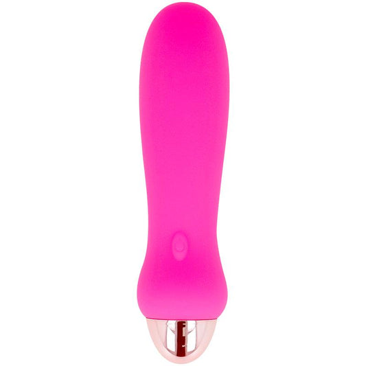 DOLCE VITA VIBRADOR RECARREGaVEL CINCO PINK 7 VELOCIDADES