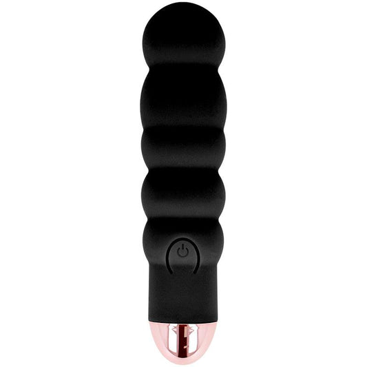 DOLCE VITA VIBRADOR RECARREGaVEL SEIS PRETO 7 VELOCIDADES