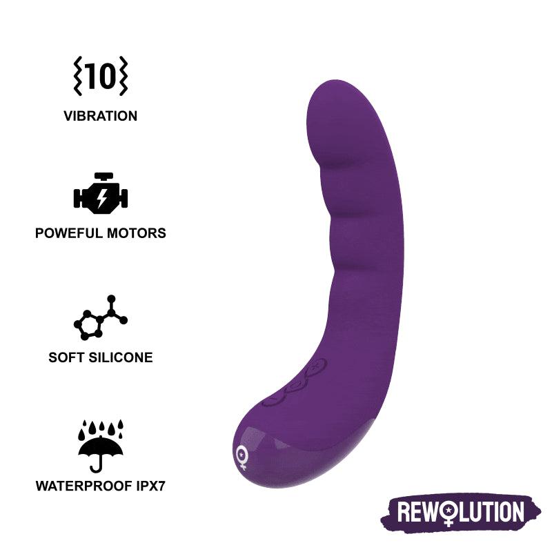 REWOLUTION VIBRADOR FLEXiVEL RECARREGVEL REWOCURVY