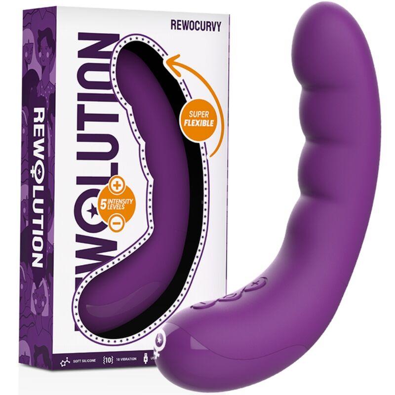 REWOLUTION VIBRADOR FLEXiVEL RECARREGVEL REWOCURVY