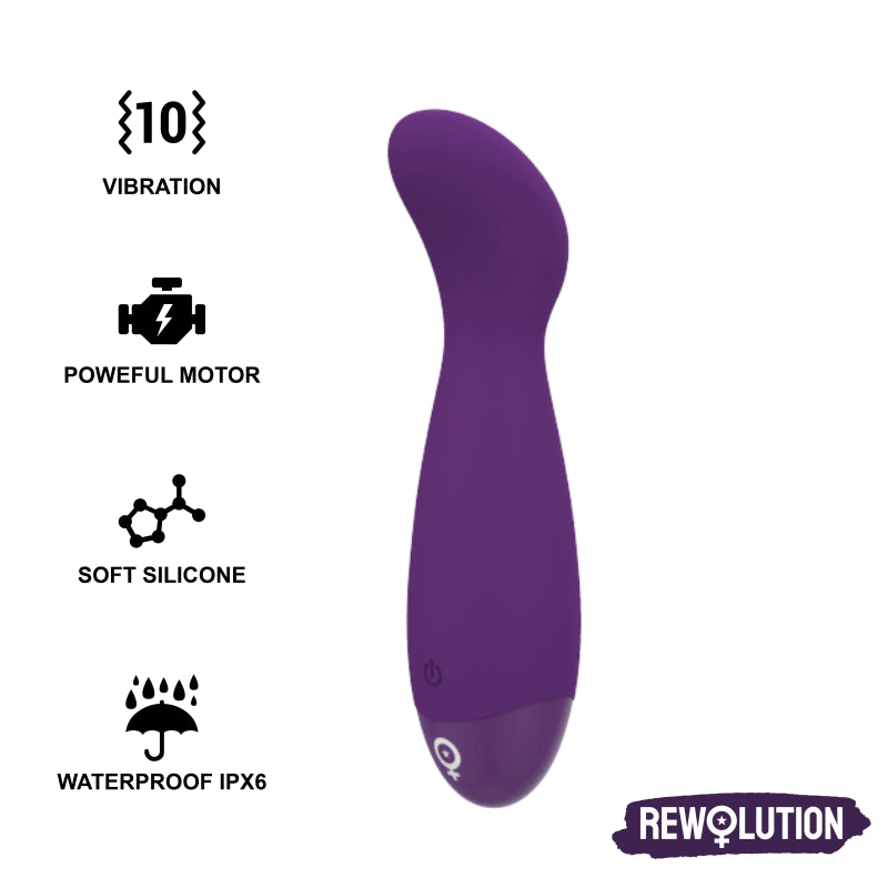 REWOLUTION REWOPULSE VIBRADOR FLEXiVEL ESTIMULADOR DE PONTO G