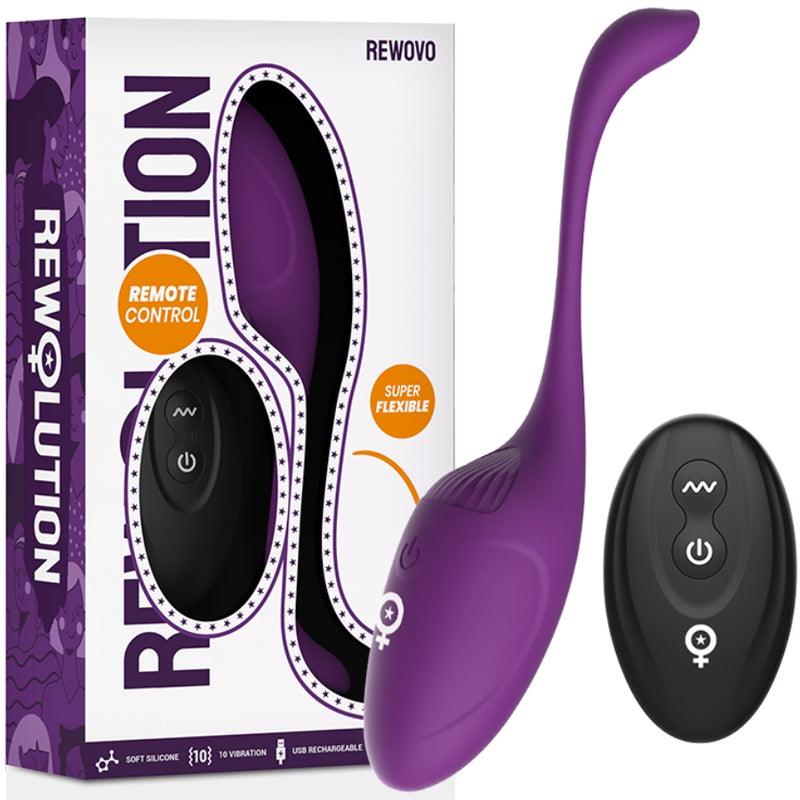 REWOLUTION CONTROLE REMOTO DO VIBRADOR DE OVO REWOVO