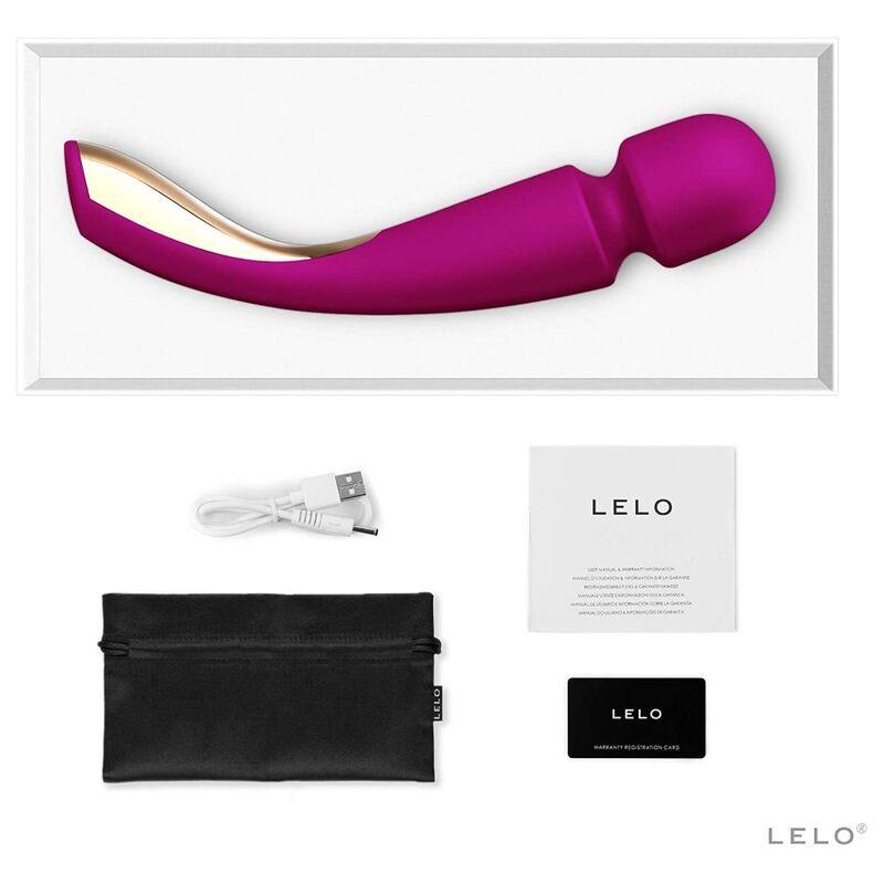 LELO SMART WAND MeDIO 2 MASSAGEADOR ROSE PROFUNDO