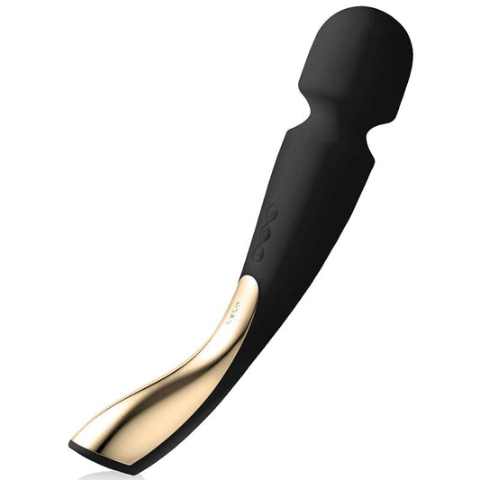 LELO SMART MEDIUM WAND 2 MASSAGER PRETO