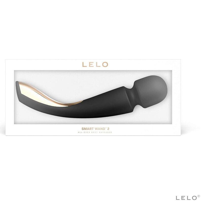 LELO SMART MEDIUM WAND 2 MASSAGER PRETO