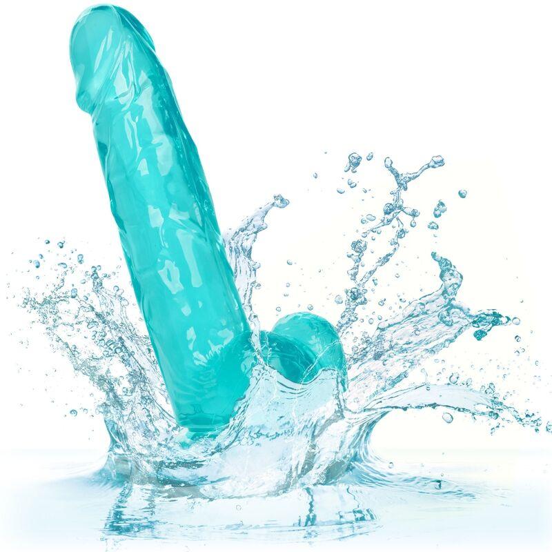 CALIFORNIA EXOTICS DILDO QUEEN TAMANHO AZUL 153 CM