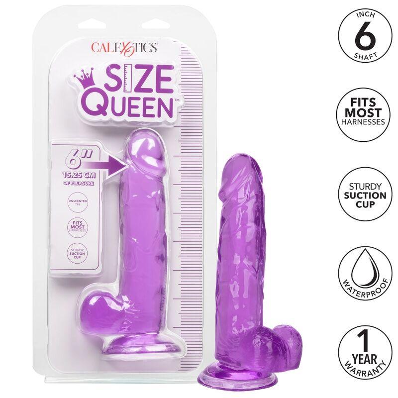 CALIFORNIA EXOTICS DILDO QUEEN TAMANHO ROXO 153 CM