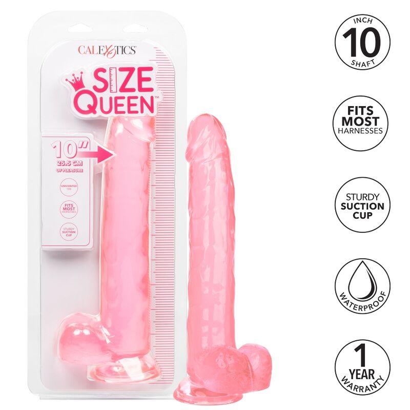 CALIFORNIA EXOTICS DILDO QUEEN TAMANHO ROSA 255 CM