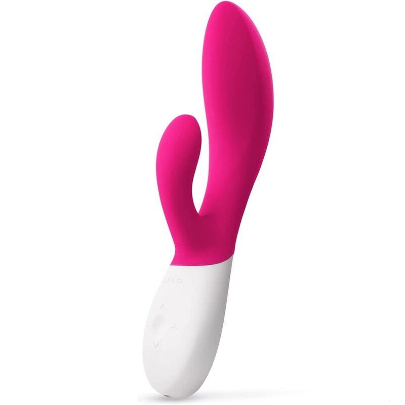 LELO INA WAVE 2 VBRADOR LUXO ESPECIAL MOVIMENTO CERISE