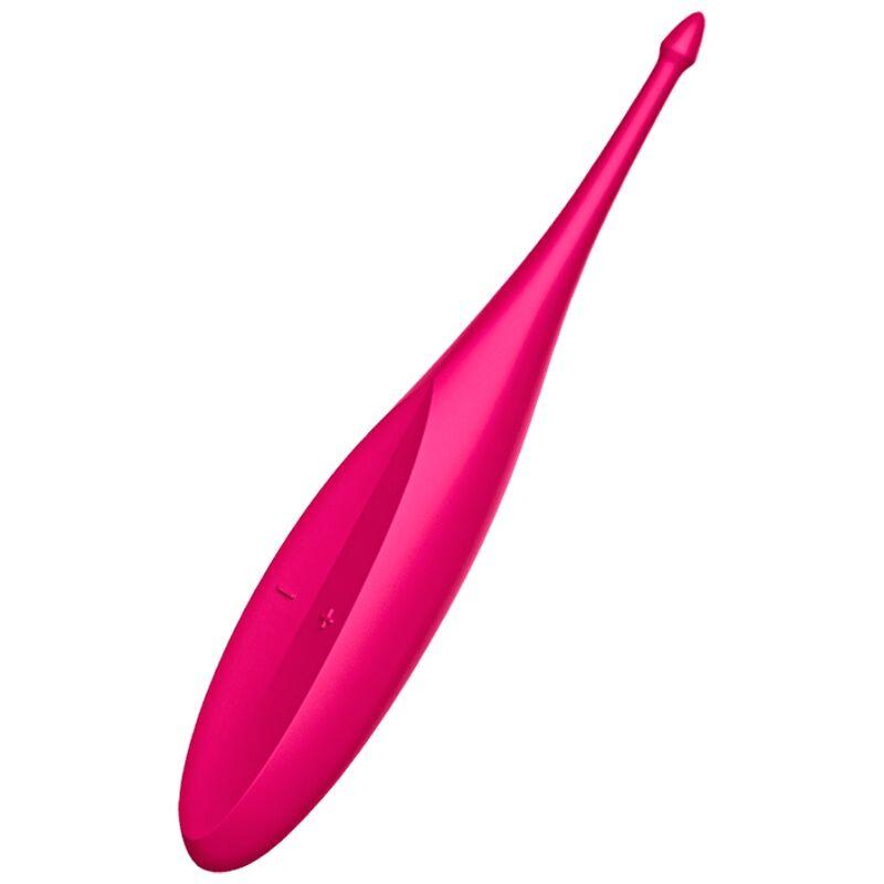 SATISFYER VIBRADOR TWIRLING FUN TIP ROSA