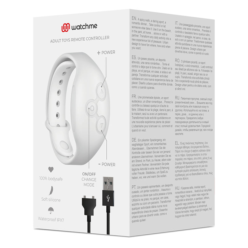 WATCHME RELoGIO COM TECNOLOGIA SEM FIO BRANCO