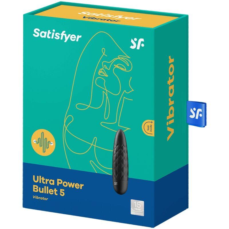 SATISFYER ULTRA POWER BULLET 5 PRETO