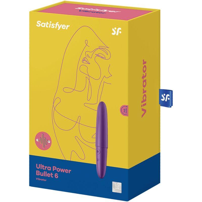 SATISFYER ULTRA POWER BULLET 6 ROXO