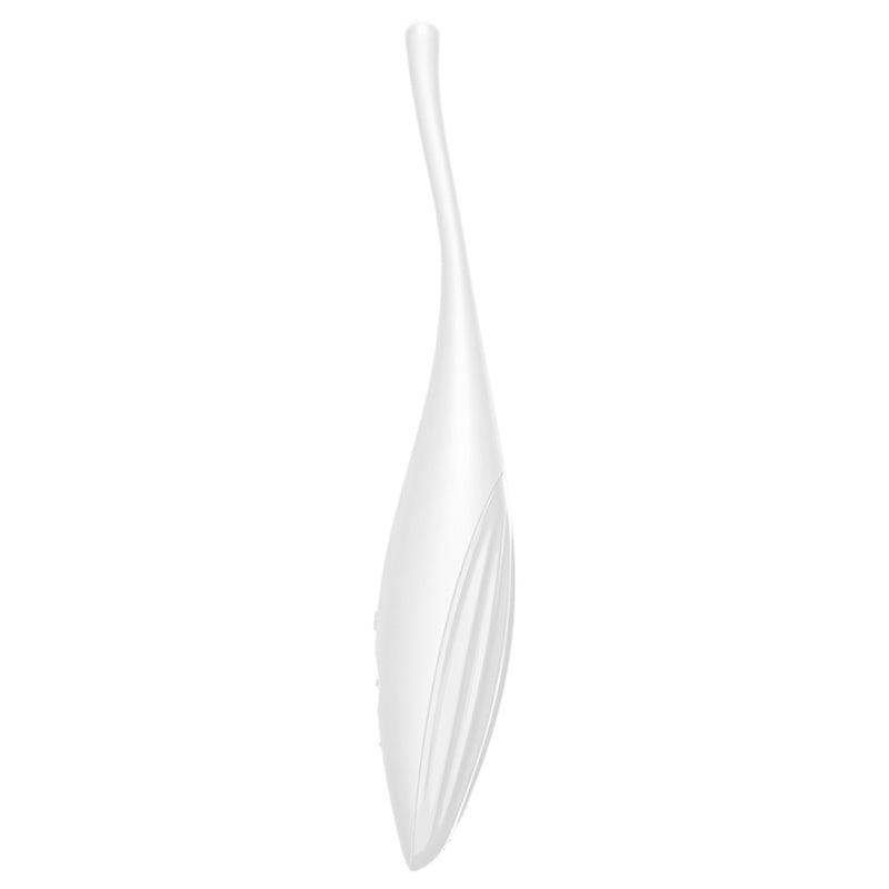 SATISFYER VIBRADOR TWIRLING JOY CLIT TIP BRANCO