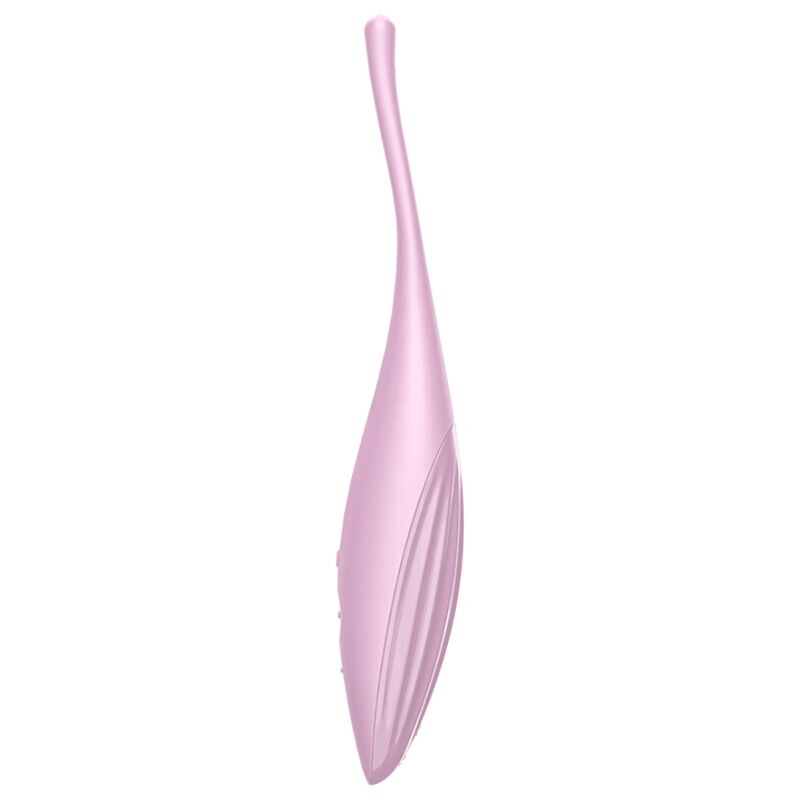 SATISFYER VIBRADOR TWIRLING JOY CLIT TIP ROSA