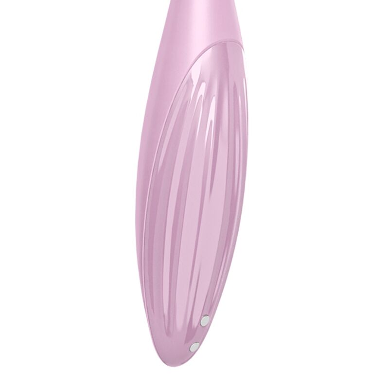 SATISFYER VIBRADOR TWIRLING JOY CLIT TIP ROSA