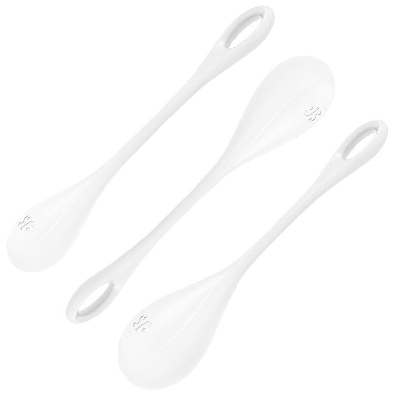 SATISFYER CONJUNTO DE TREINO YONI POWER 1 BRANCO