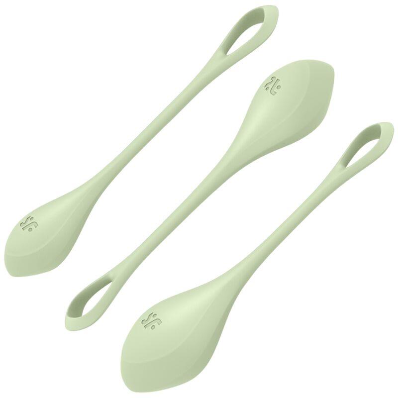 SATISFYER CONJUNTO DE TREINO YONI POWER 2 VERDE