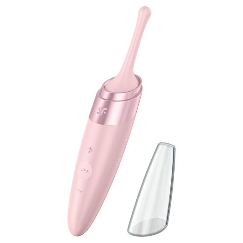 SATISFYER ESTIMULADOR DE CLIToRIS TWIRLING DELIGHT ROSA