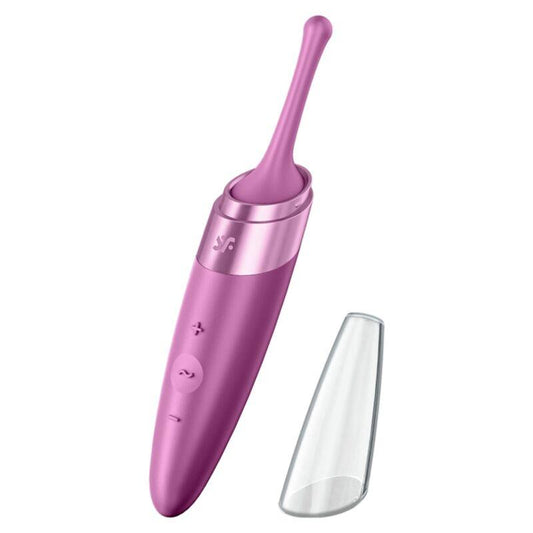 SATISFYER ESTIMULADOR DE CLIToRIS TWIRLING DELIGHT ROXO