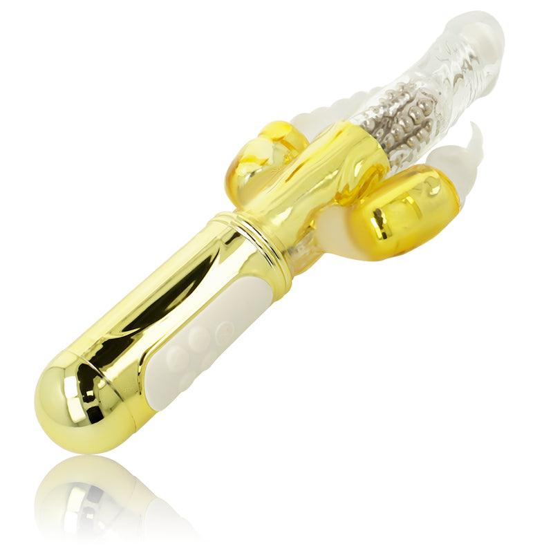 OHMAMA VIBRADOR MULTIFUNCIONAL DOURADO