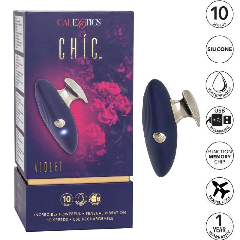 CALIFORNIA EXOTICS ESTIMULADOR CHIC VIOLET 10 VELOCIDADES