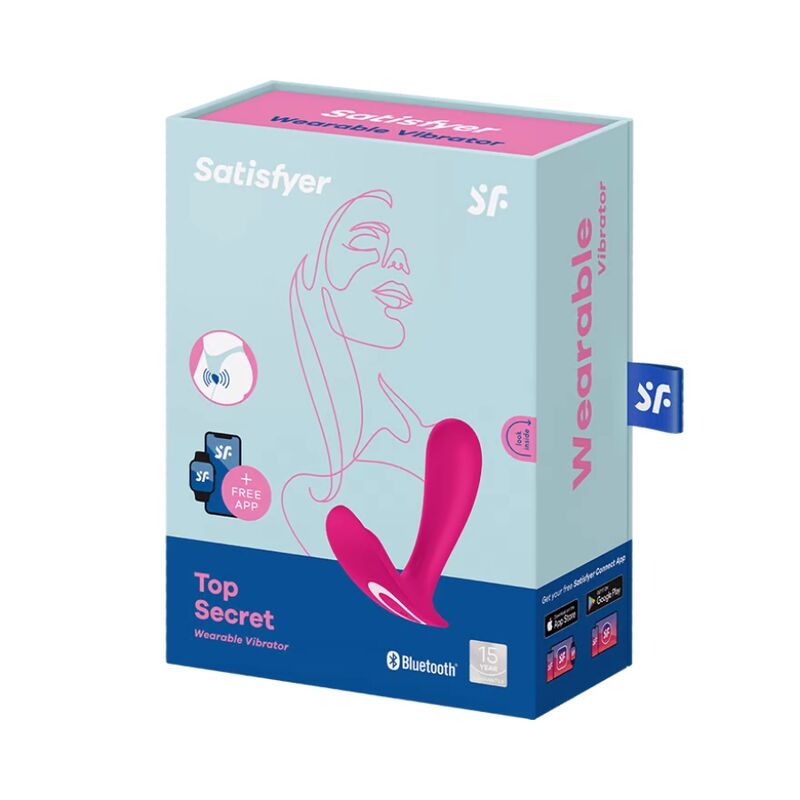 SATISFYER VIBRADOR ULTRA SECRETO ROSA