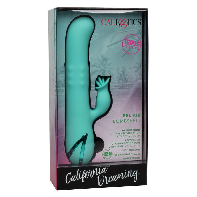 CALIFORNIA EXOTICS BEL AIR BOMBSHELL VERDE CLARO