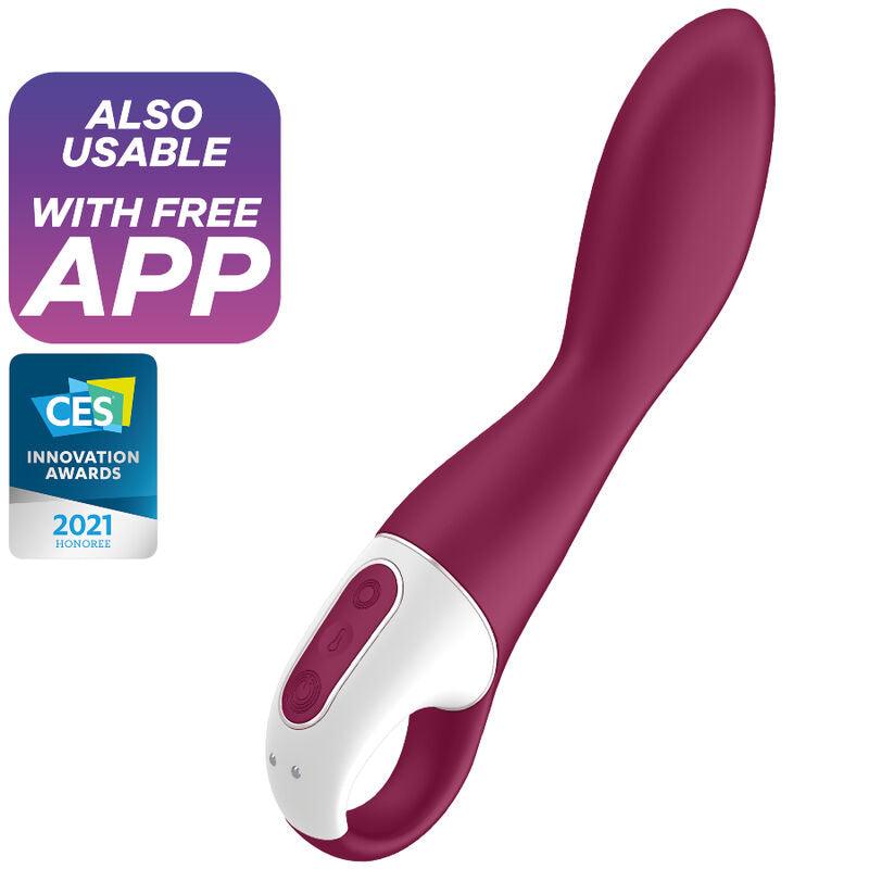 SATISFYER VIBRADOR DE EMOO AQUECIDA GSPOT