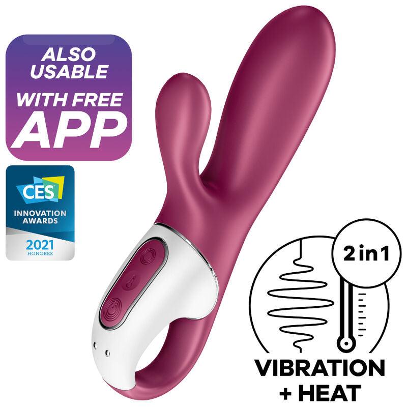 SATISFYER VIBRADOR HOT BUNNY GSPOT