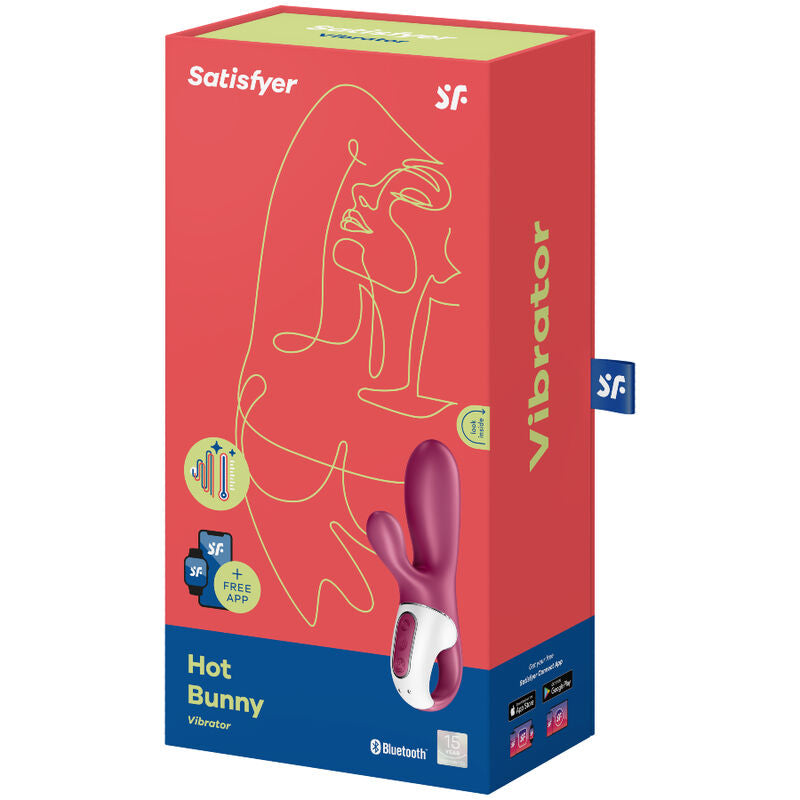 SATISFYER VIBRADOR HOT BUNNY GSPOT