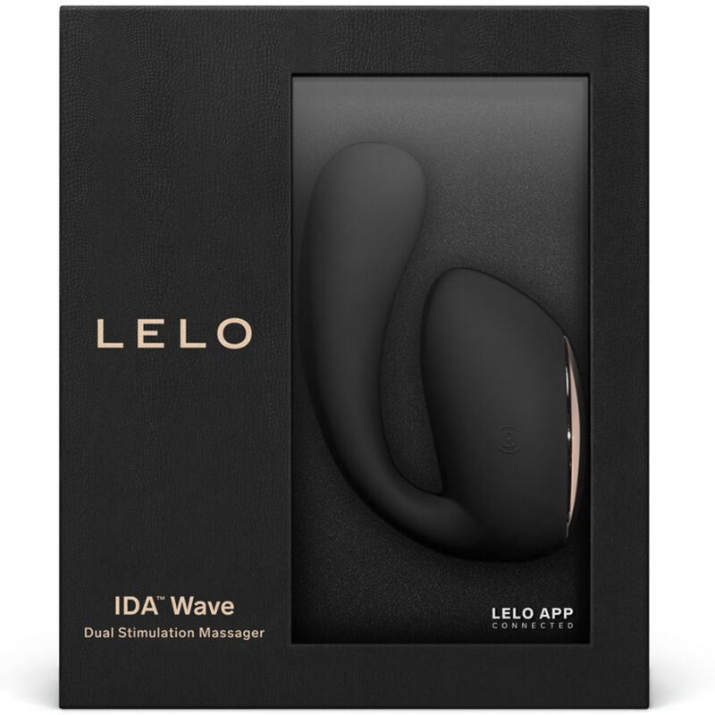 LELO IDA WAVE MASSAGEIRO PARA CASAIS PRETO