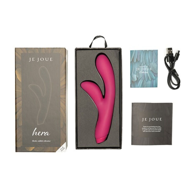 JE JOUE VIBRADOR DE COELHO HERA FuCSIA