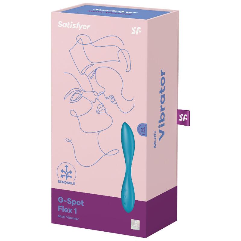 SATISFYER MULTI VIBRADOR G SPOT FLEX 1 AZUL