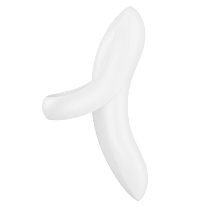 SATISFYER BOLD LOVER DEDAL VIBRADOR BLANCO