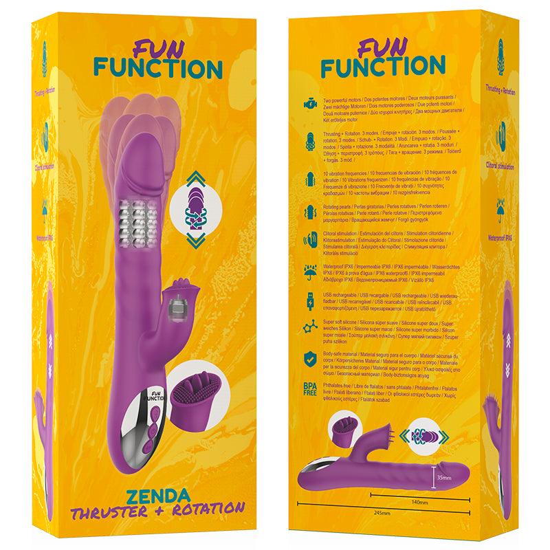 FUN FUNCTION ZENDA THRUSTER E ROTACaO